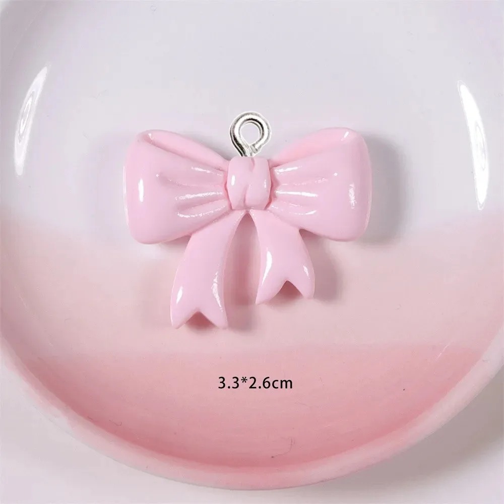 Resin Art Materials Kit - 10 Pieces Candy Color Bow Resin