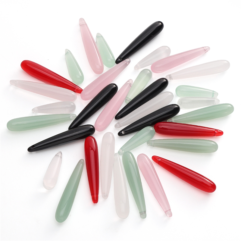 Resin Art Materials Kit - 5pcs Beads Resin Teardrop Shape Loose