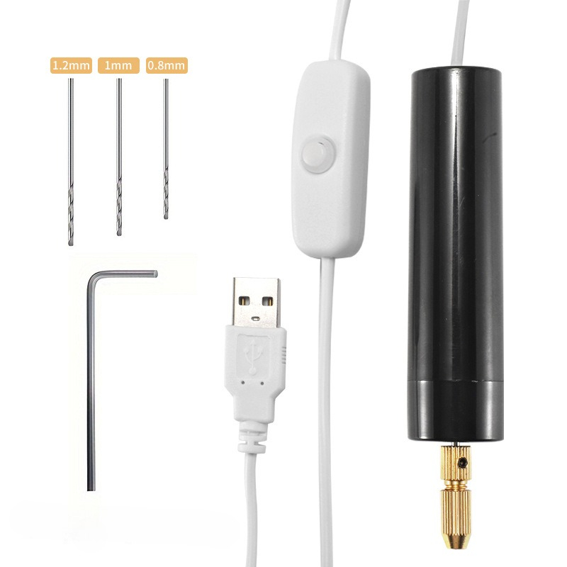 Resin Art Pen - Mini USB Powered Electric Drill Handheld