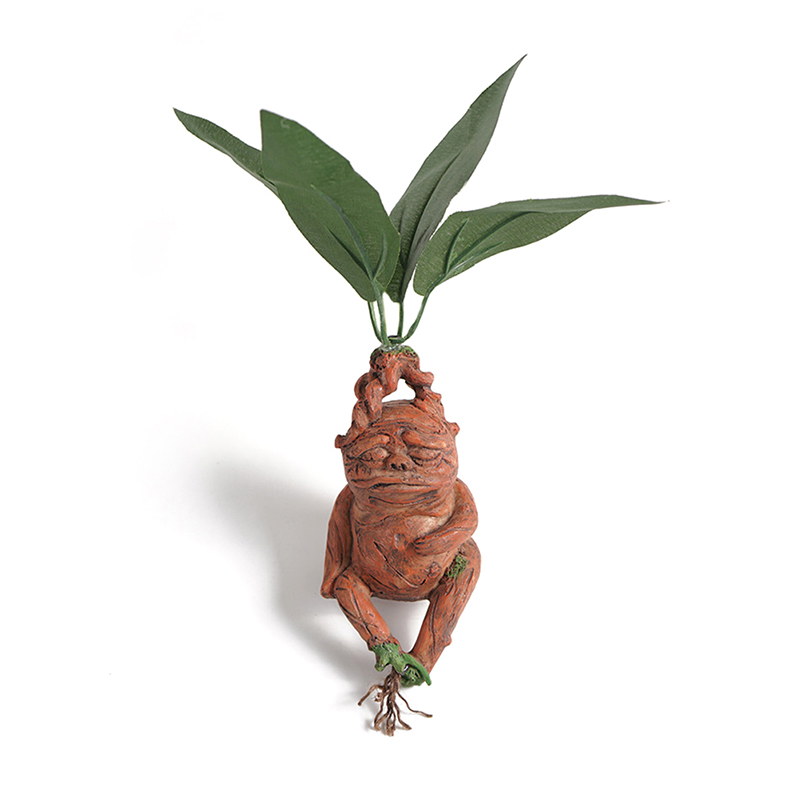 Resin Art For Anniversary Gift - 1PCS Mandrake Grass Resin Statue Landscape