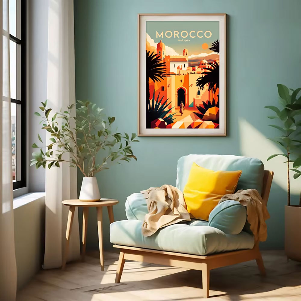 World Minimalist Travel Poster - đánh giá và giá Resin Art World