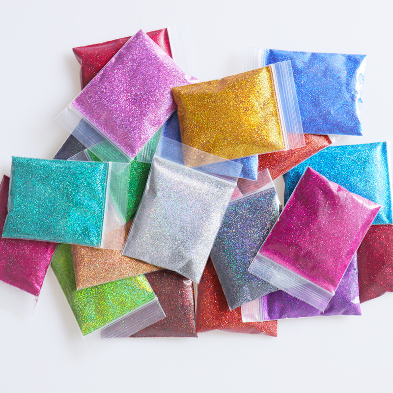 10g/Bag Holographic Fine Glitt - đánh giá và giá Glitter Powder Resin