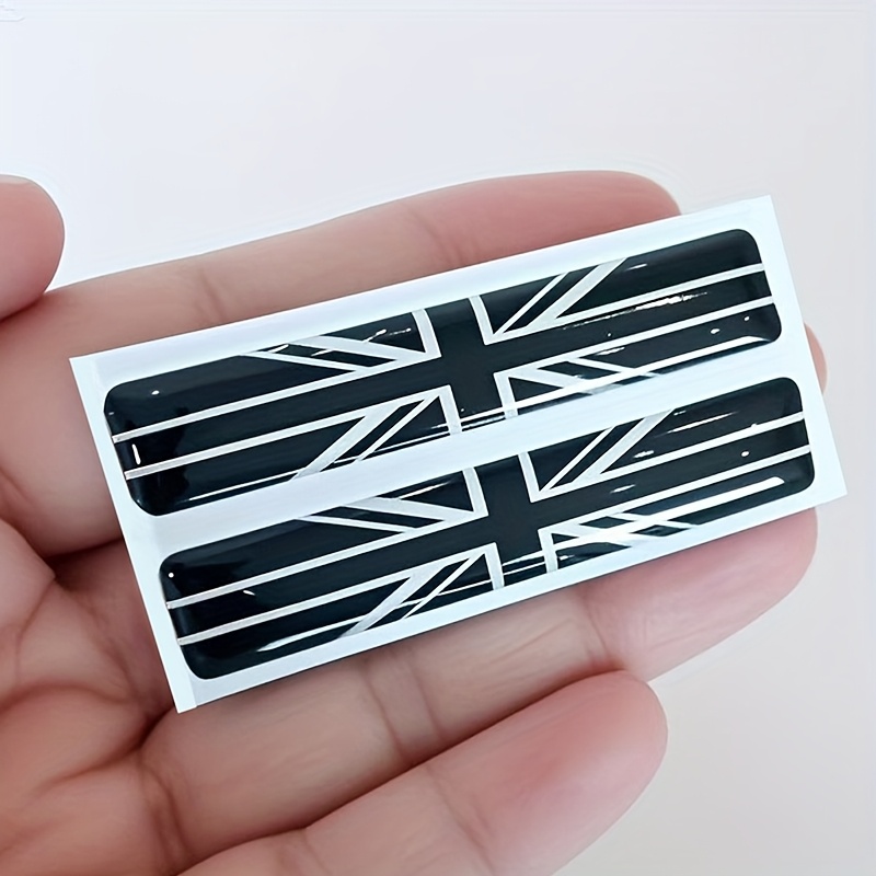2pcs Small  UK GB Flag Car Sti - đánh giá và giá Resin Art Logo