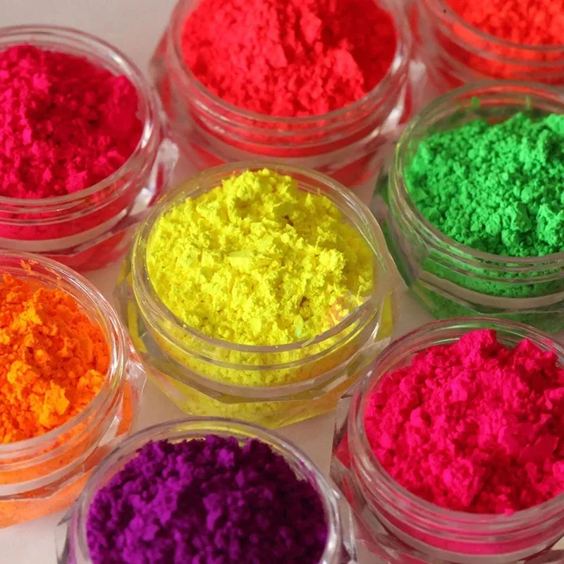 12Jars 5g Fluorenscence Mica P - đánh giá và giá Glitter Powder Resin