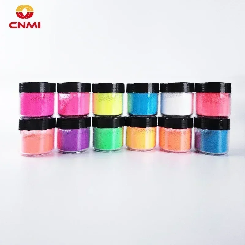 12Jars 5g Fluorenscence Mica P - đánh giá và giá Glitter Powder Resin