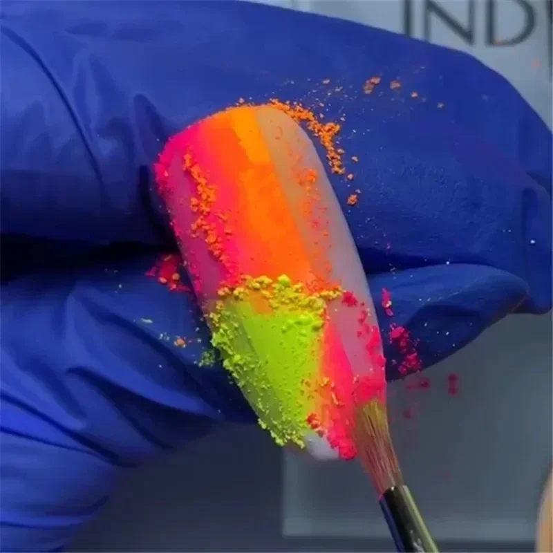 12Jars 5g Fluorenscence Mica P - đánh giá và giá Glitter Powder Resin