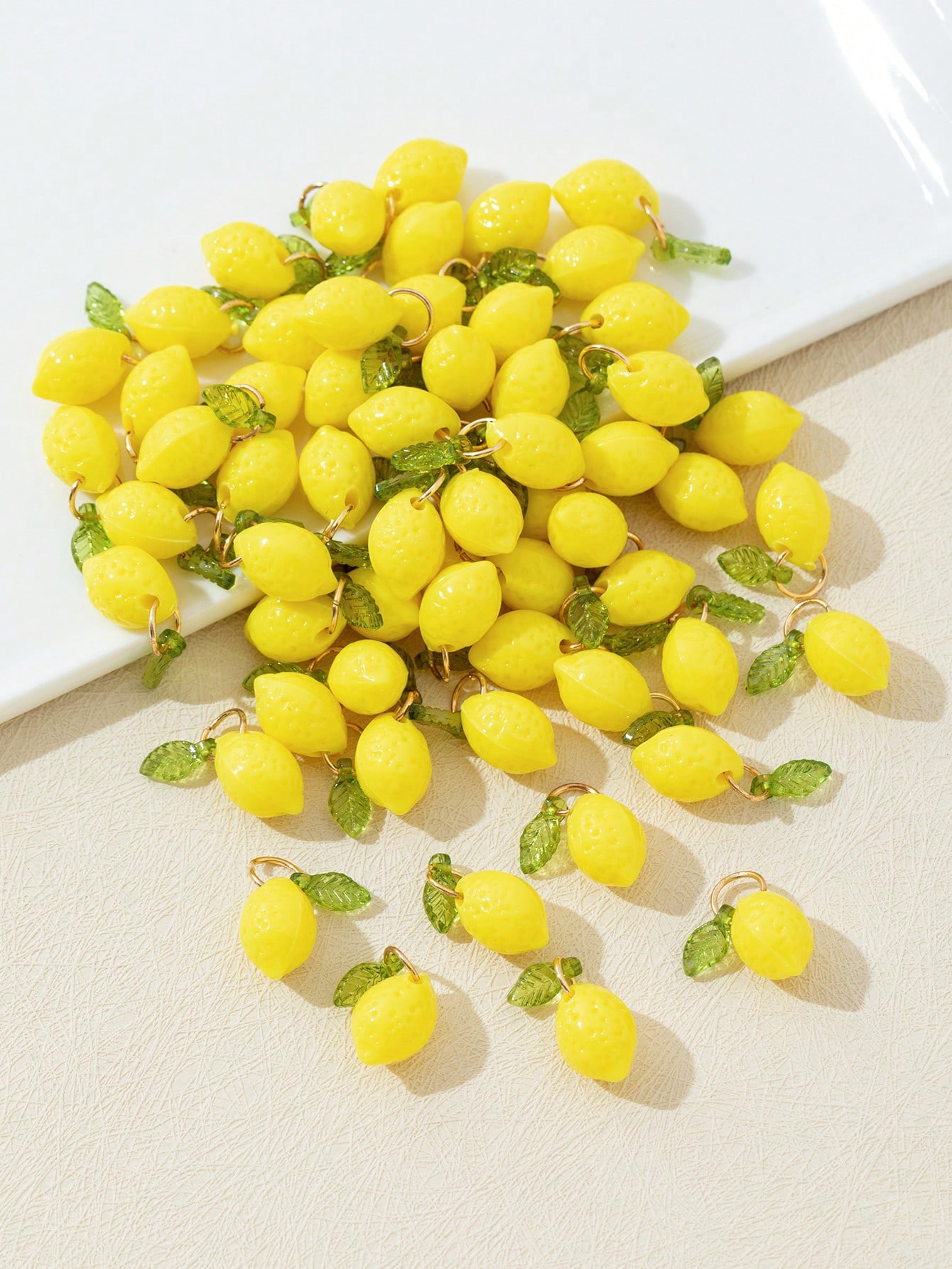 10Pcs 3D Lemon Resin Charms Pe - đánh giá và giá Resin Art Materials Kit