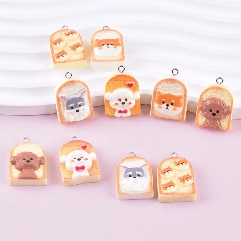 10Pcs Cute Toast Dog Resin Pen - đánh giá và giá Resin Art Materials Kit