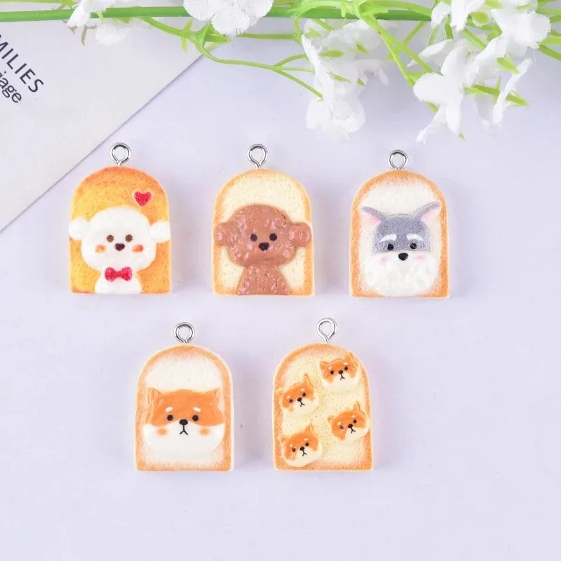 10Pcs Cute Toast Dog Resin Pen - đánh giá và giá Resin Art Materials Kit