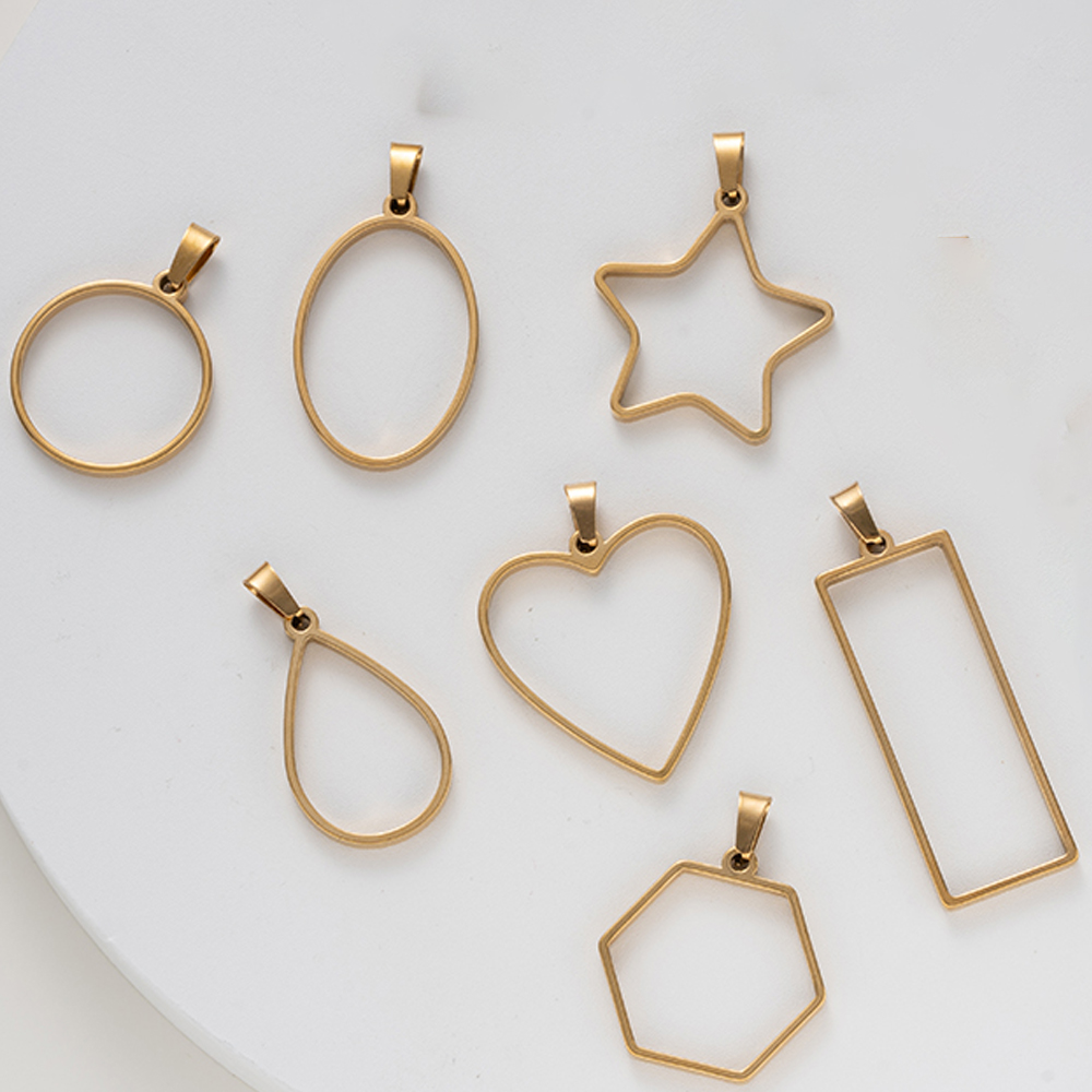 5pcs Stainless Steel Open Back - đánh giá và giá Resin Art Materials Kit