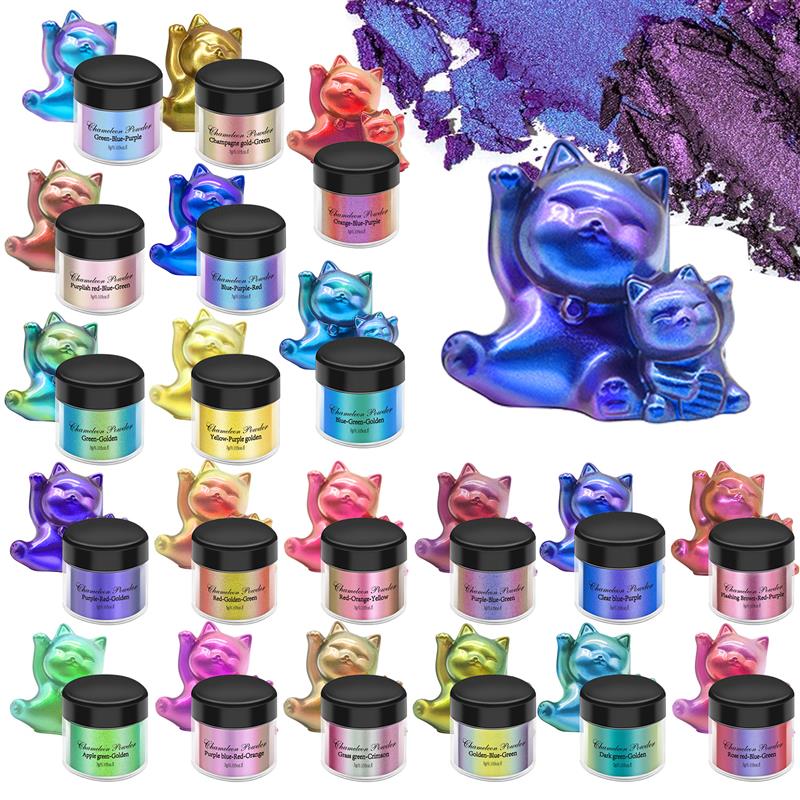 3g Chameleon Mica Powder Epoxy - đánh giá và giá Resin Art Materials Kit
