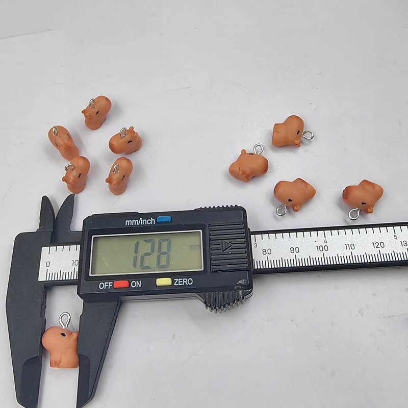 10pcs Cute Small Capybara Char - đánh giá và giá Resin Art Materials Kit