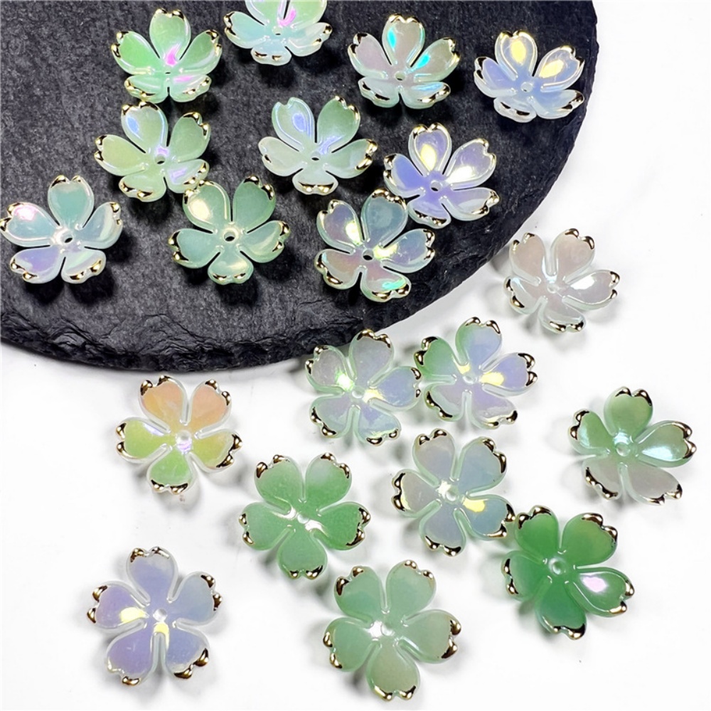 50pcs/lot 19mm Acrylic Cherry  - đánh giá và giá Resin Art Materials Kit