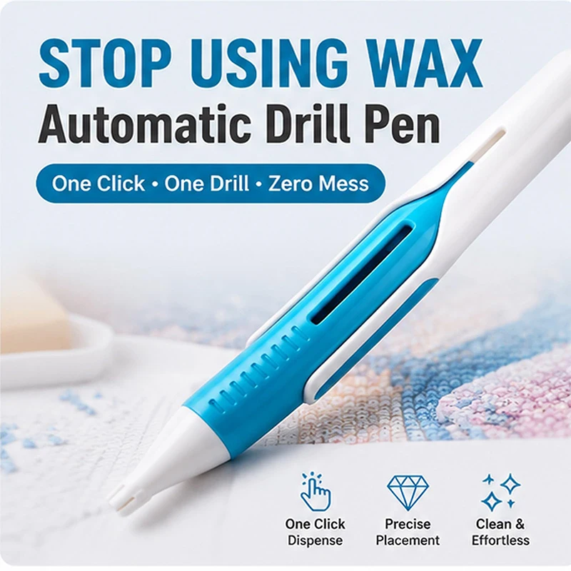 Automatic Diamond Painting Bea - đánh giá và giá Resin Art Pen