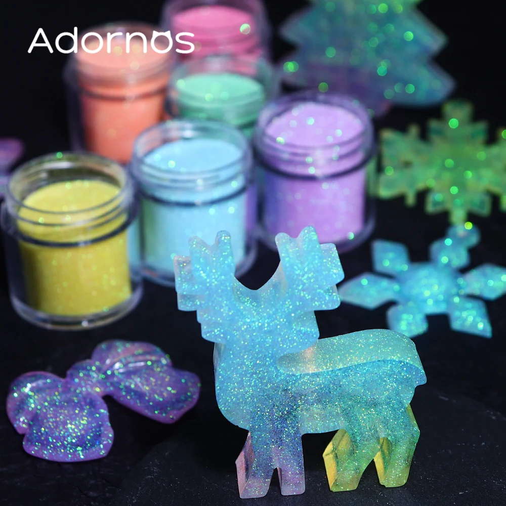 Iridescent Glitter Sugar Powde - đánh giá và giá Glitter Powder Resin