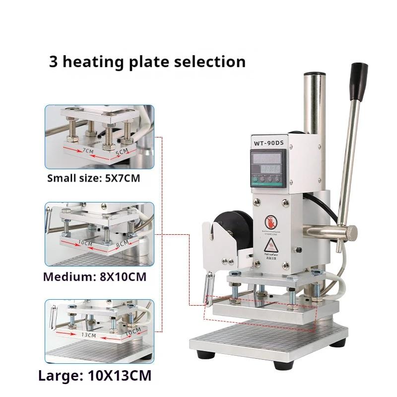 Hot Foil Stamping Machine 300W - đánh giá và giá Resin Art Logo