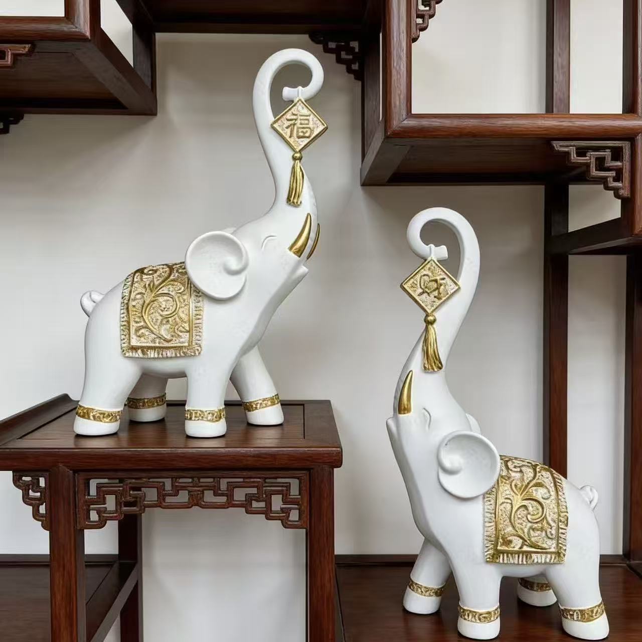 One Pair Chinese Style Lucky W - đánh giá và giá Resin Art For Anniversary Gift