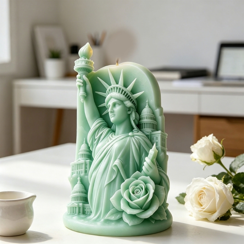 F68D 3D Tượng Nữ Thần Tự Do Dậ - đánh giá và giá Resin Art For Anniversary Gift