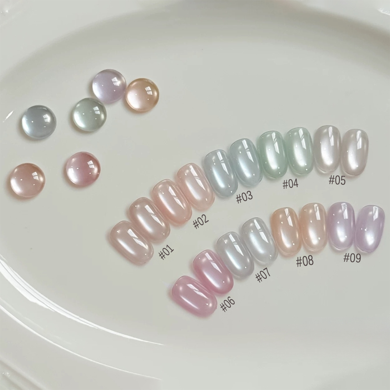 MIANEL 10ML Milk Cream Plain W - đánh giá và giá Glitter Powder Resin