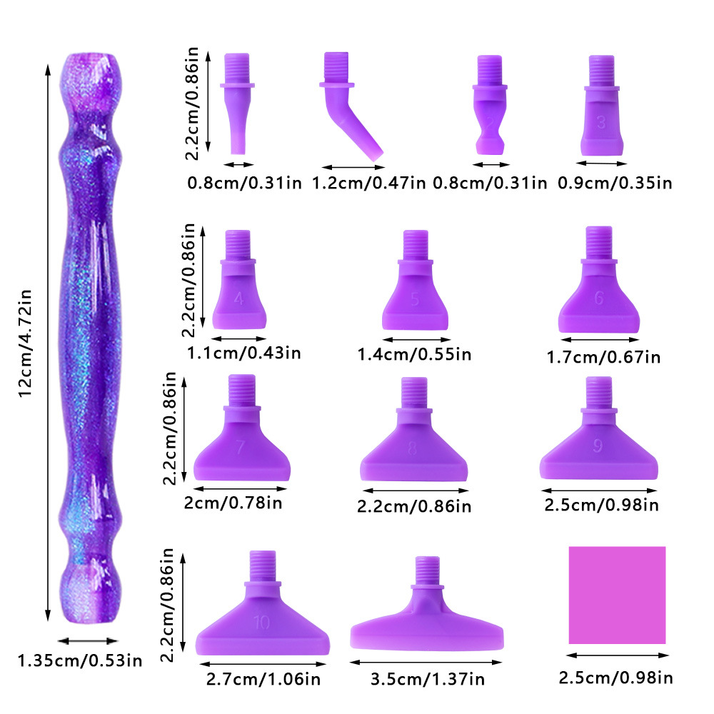 HOMFUN 5D Diamond Painting Pen - đánh giá và giá Resin Art Pen