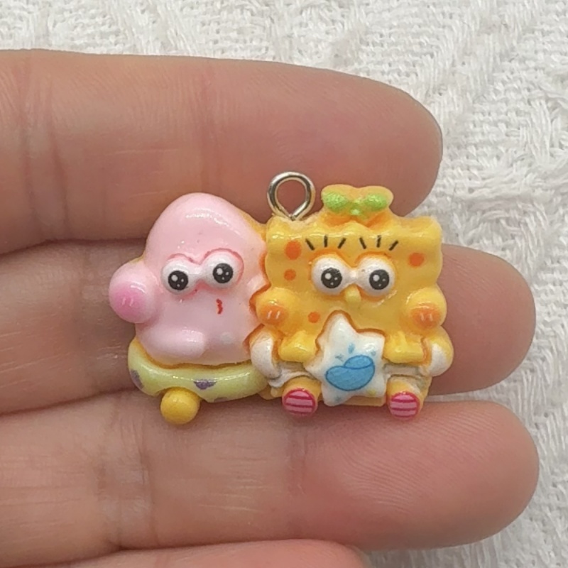 10pcs cartoon resin pendant, D - đánh giá và giá Resin Art Materials Kit
