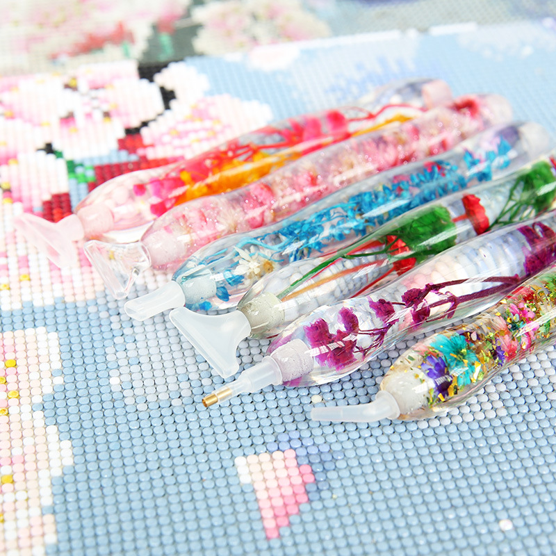 Crystal Flower Resin Point Dri - đánh giá và giá Resin Art Pen