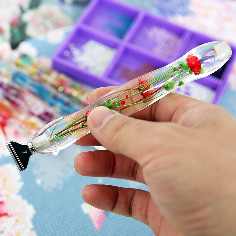 Crystal Flower Resin Point Dri - đánh giá và giá Resin Art Pen