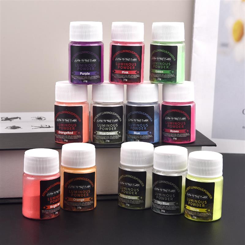 20g/Bottle Luminous Powder Epo - đánh giá và giá Glitter Powder Resin