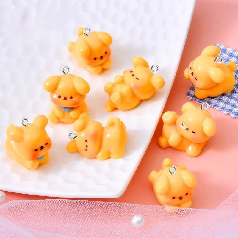 10Pcs Cute Cartoon Dog Acrylic - đánh giá và giá Resin Art Materials Kit
