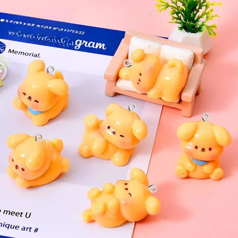10Pcs Cute Cartoon Dog Acrylic - đánh giá và giá Resin Art Materials Kit