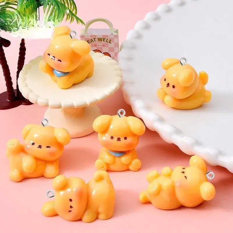 10Pcs Cute Cartoon Dog Acrylic - đánh giá và giá Resin Art Materials Kit