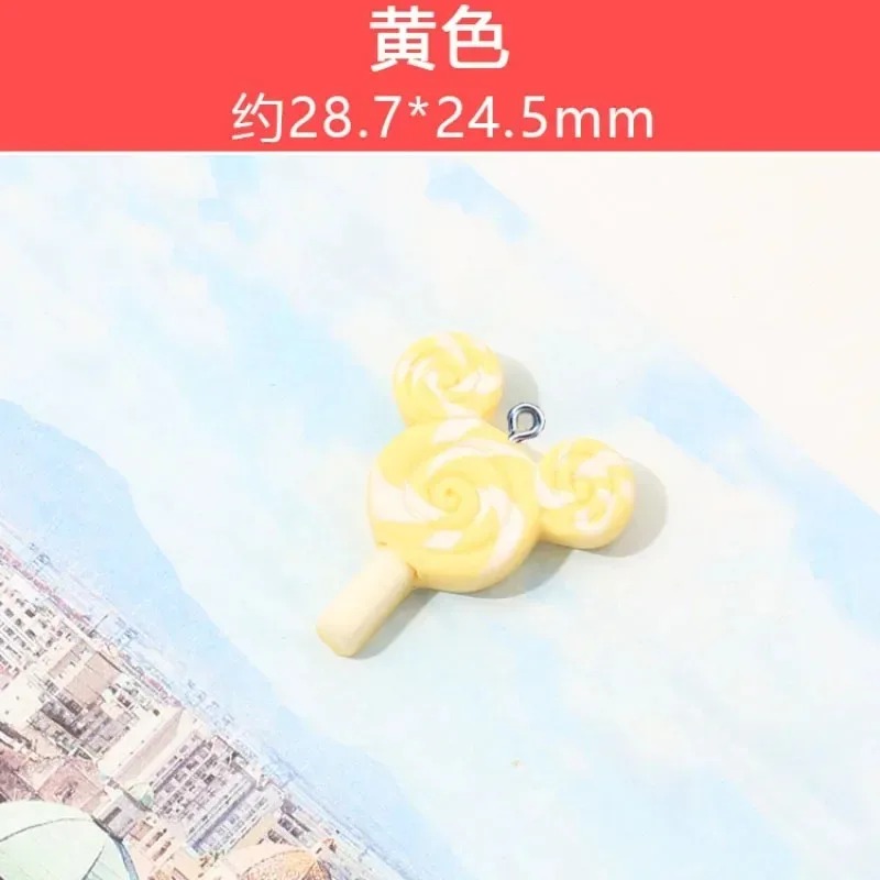 10Pcs Kawaii Mouse Lollipop Re - đánh giá và giá Resin Art Materials Kit