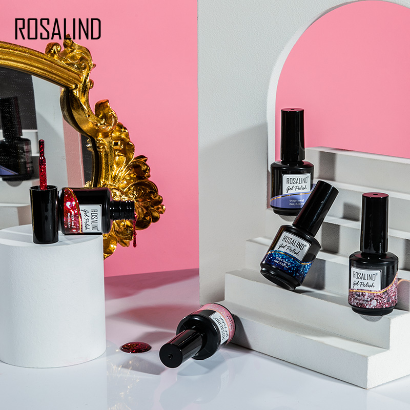 ROSALIND 15ML Lấp Lánh Gel Món - đánh giá và giá Glitter Powder Resin